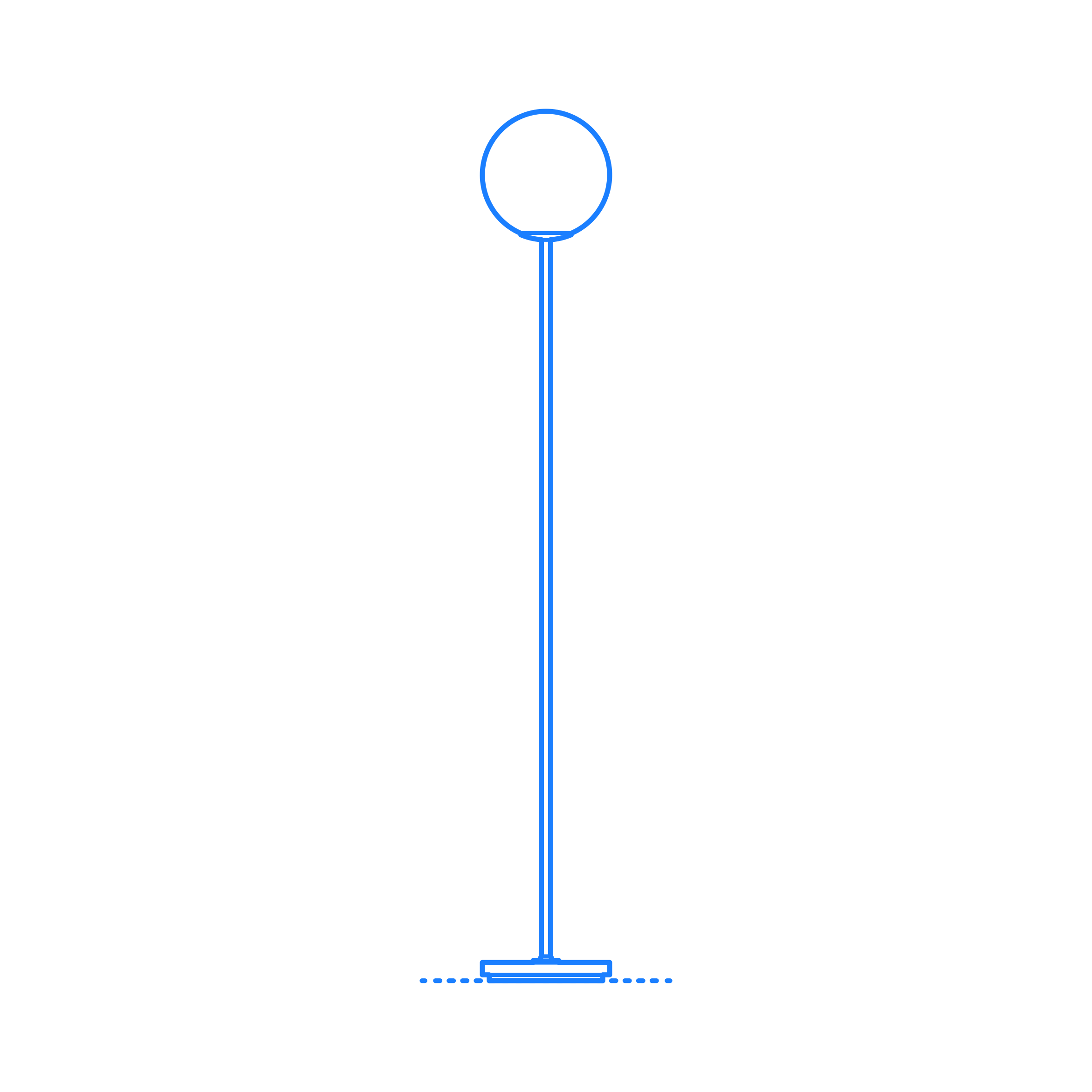 Furniture Floor Lamps Moon Floor Lamp Stencil Svg Design File Free Vectors